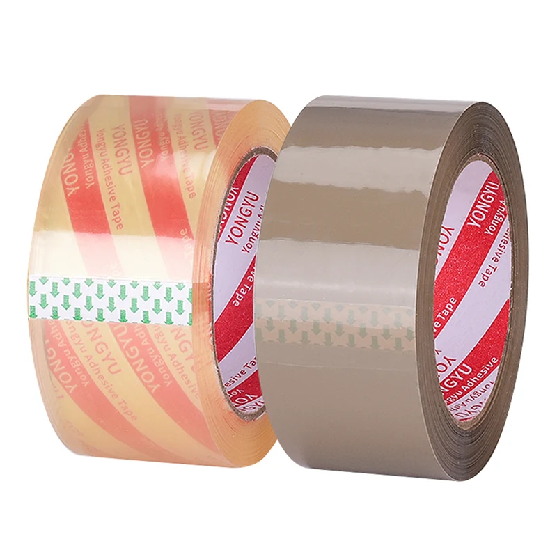 

Silent BOPP Packing Tape Strong Viscosity Clear Brown No Noise Adhesive Tape for Carton Shipping Moving Sealing Packaging Tapes