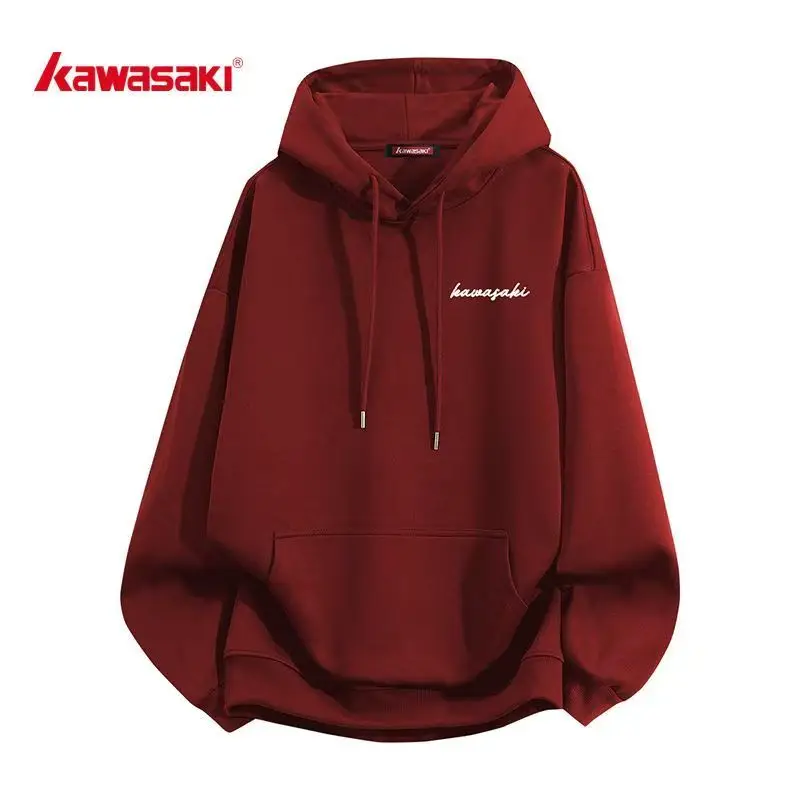 

Kawasaki/Kawasaki High Street Loose Couple Letter Printed Lazy Style Hoodie Men's and Women's Top