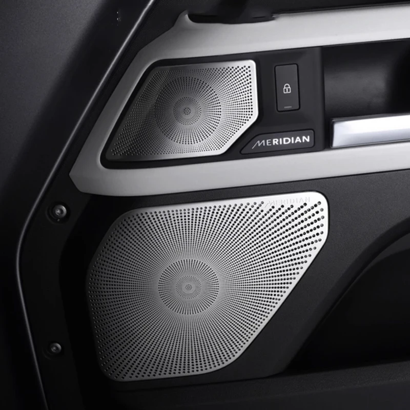 

For Land Rover Defender 110 2020-2024 Accessories Car Loudspeaker Decoration Door Horn Cover Speaker Net Protection