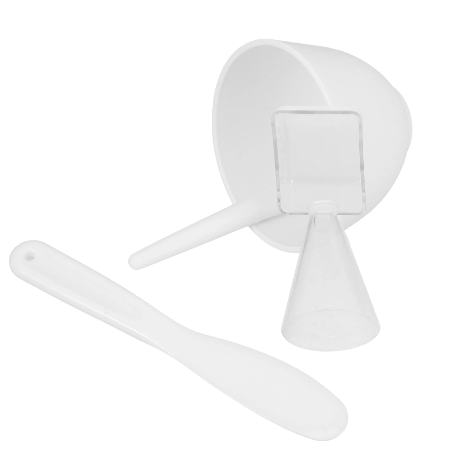 

1Set Silicone Facial Mask Mixing Bowl DIY Skincare Tool Easy Apply Durable Long Time Use Practical Design Mask Applicator