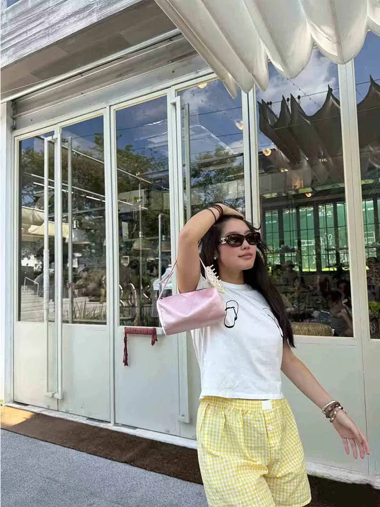 Teen Girls Plaid El… - image