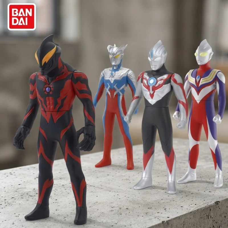 

Коллекционная фигурка Ультрамена Белиа Обу от BANDAI, очень большая, из мягкой резины, с тонкой росписью, для детей