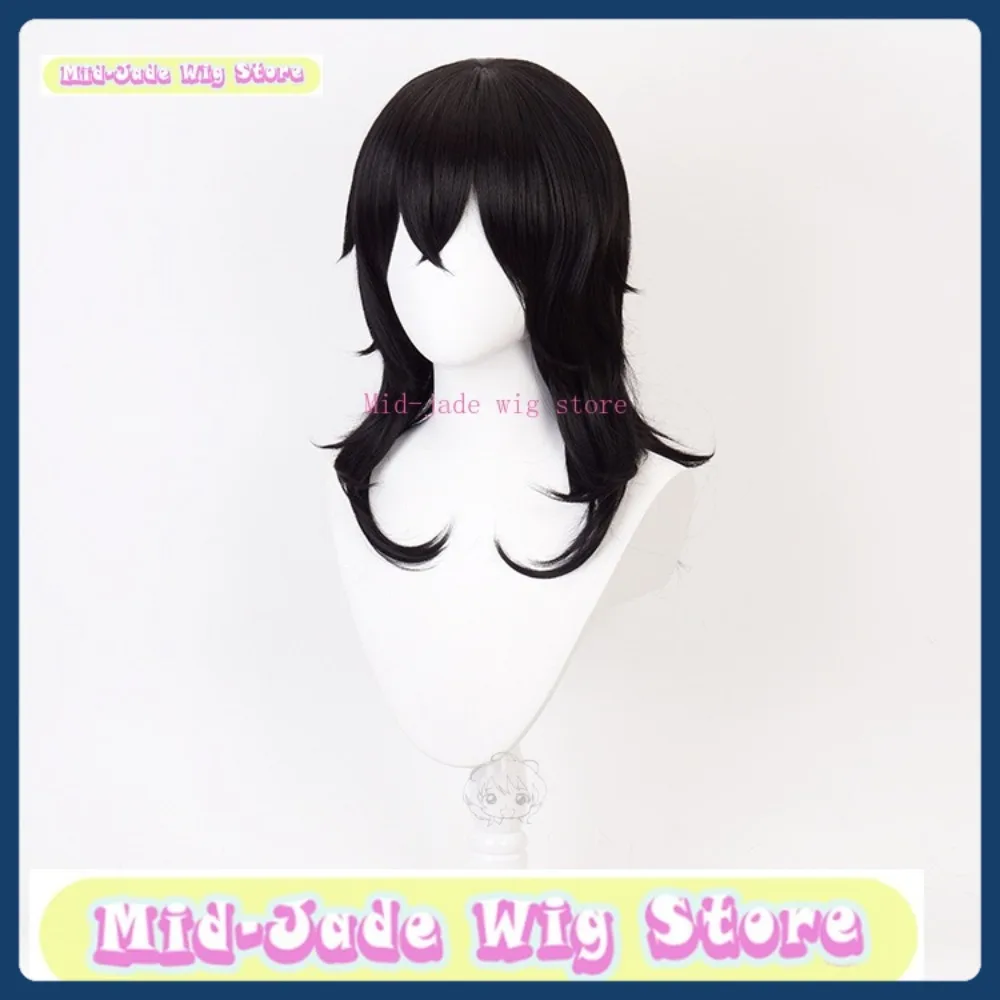 Mid-jade Wig Store My Hero Academia Shota Aizawa Cosplay Wig Anime Game Role-playing Costume Halloween Costume Props Synthetic H