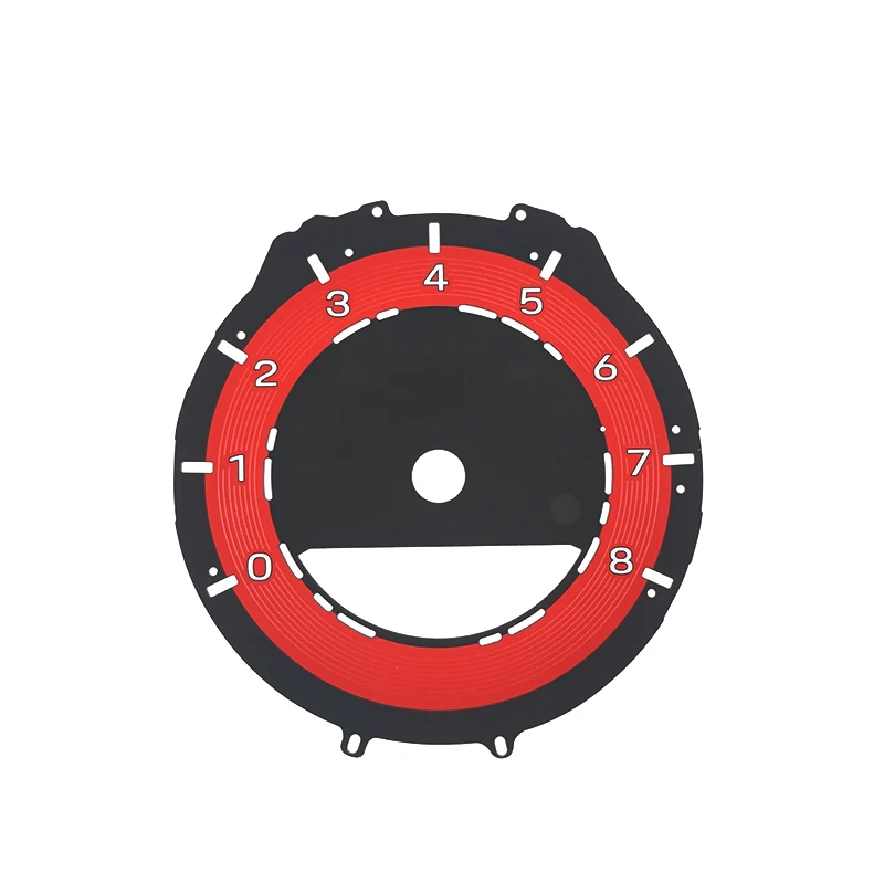 For Porsche 911 992 2019-25 Car Instrument Gauge Cluster Face Overlay Stopwatch Paper Mileage Replacement Interior Modification