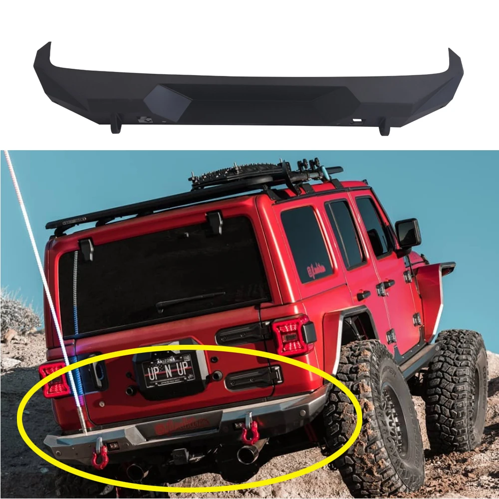 Lantsun JL1129 steel rear bumper for jeep for wrangler JL 2018+