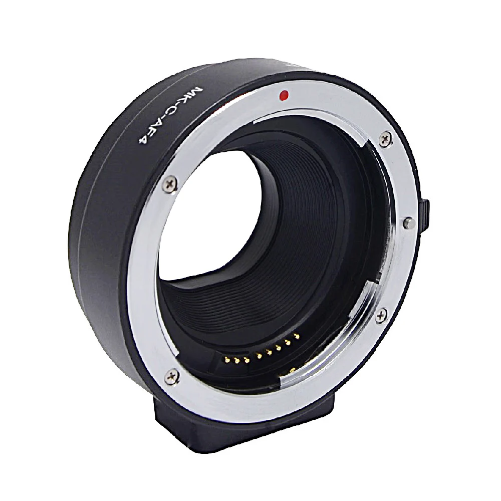 Meike Electronic Auto Focus EF-M Lens Adapter Ring for Canon EOS EF EF-S Lens to EOS M M2 M3 M5 M6 M10 M50 II M100 Camera