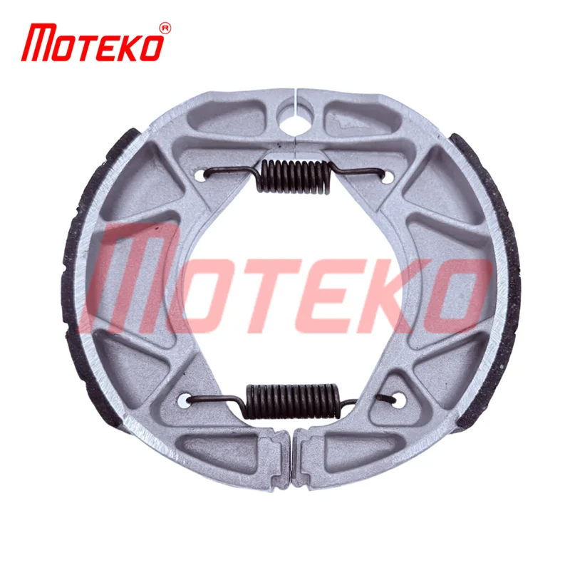 MOTORCYCLE BLACK SHEEL ASBESTOS FREE BRAKE SHOE 150*28 FOR BWS125 NXC125 YW125 HW125 150 BWS XC CYGNUS X XENTER OCEO 125CC