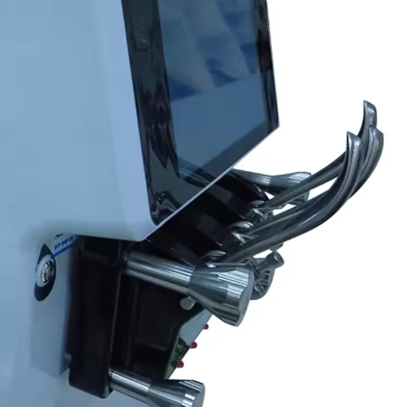 Máquina automática de sorvete de iogurte com sabor misto macio