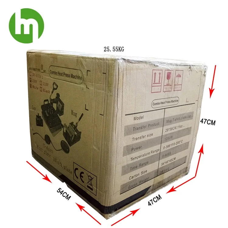 DM 5 In 1 Heat Transfer Machine for Mug Printing T-shirt Sublimation Printing Machine