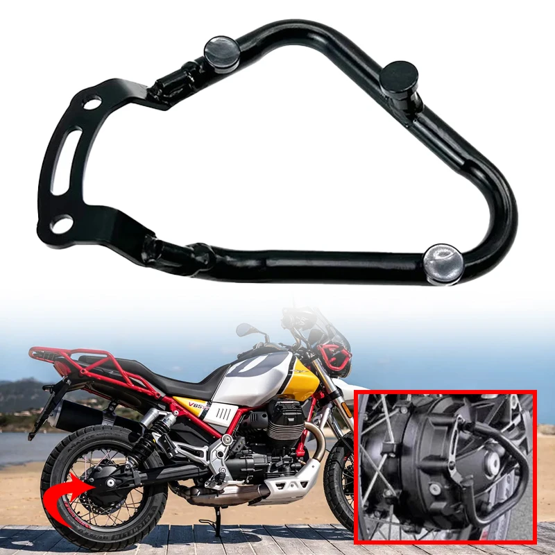 

For Moto Guzzi V85TT 2021-2023 Universal Joint Shaft Protective Motorcycle Rear Universal Shaft Guard Rear Shaft Protector Kit