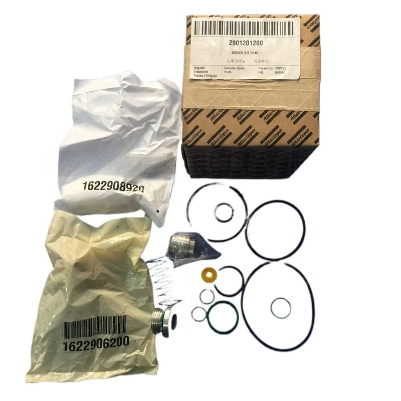 

2901201200 оригинальные детали воздушного компрессора, обратный клапан, обратный клапан отсечки масла, ремонтный сервисный пакет, обслуживание