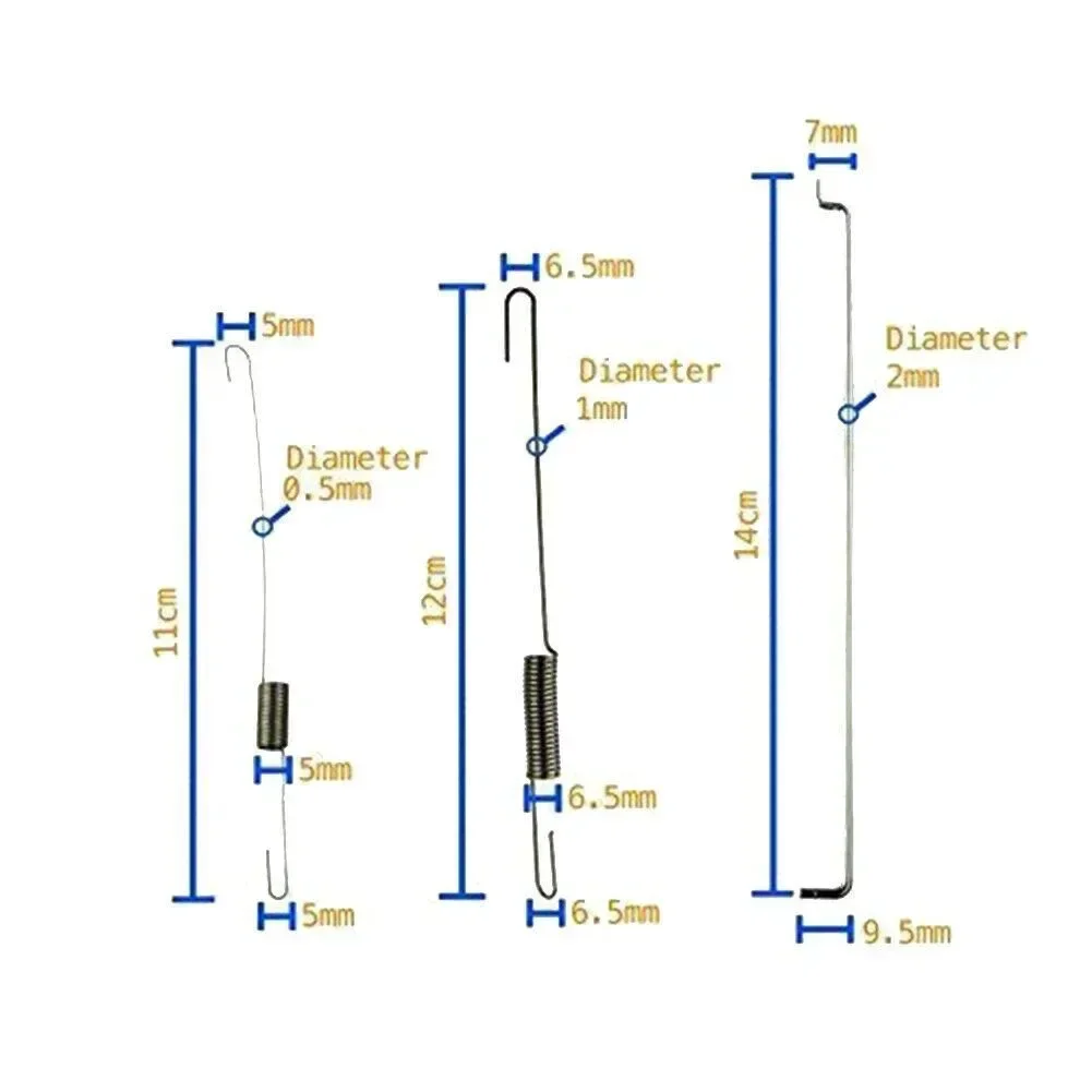 

New Rod Spring Set Spring Link Rods Springs 3 Set For -GX200 6.5hp Link Rod Spring Link Rods Rod Spring Set