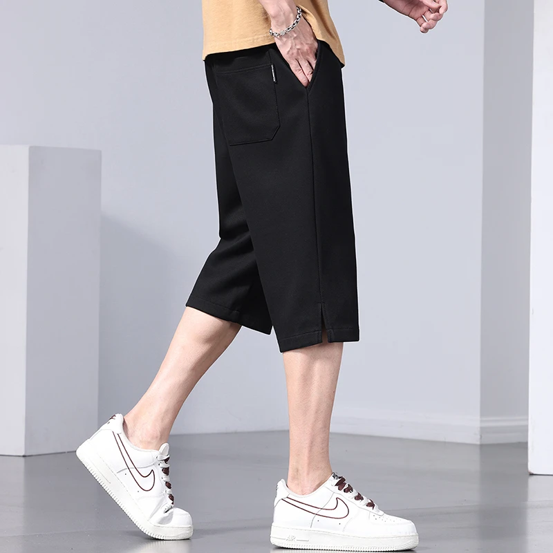 Spring/Summer Trendy Sports Men's Shorts Loose and Casual Summer Thin Knitted Guards