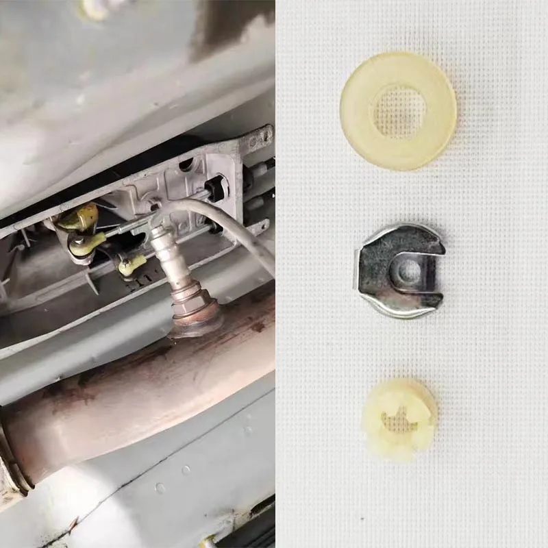 

1/2X для VW Golf MK4 Polo Jetta Bora, ручной рычаг переключения передач, кабельная втулка, ремонтный комплект, переключатель коробки передач, концевой рычаг, зажим втулки