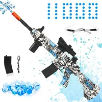 Electric Gel Bal Gun Toy Gun M416 Gel Eco-FriendlyBall gun Automatic With 10000 Drop Goggles Outdoor Game for Children Adult Toy