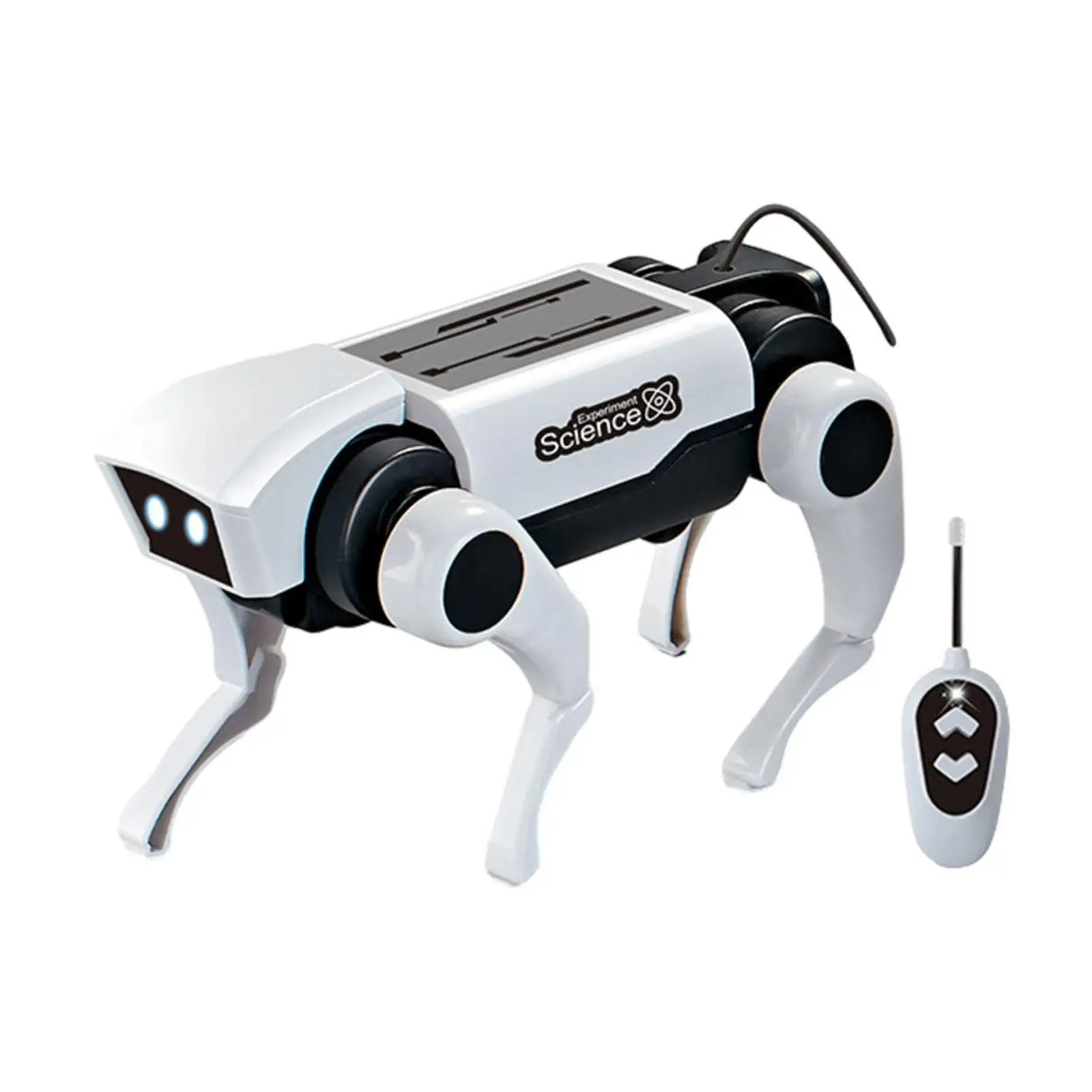 Electric Mechanical Dog 3D Puzzle Assembly Stem DIY Self Assembly Interactive Robot Dog Toy for Adults Boys Girls Teens Gifts