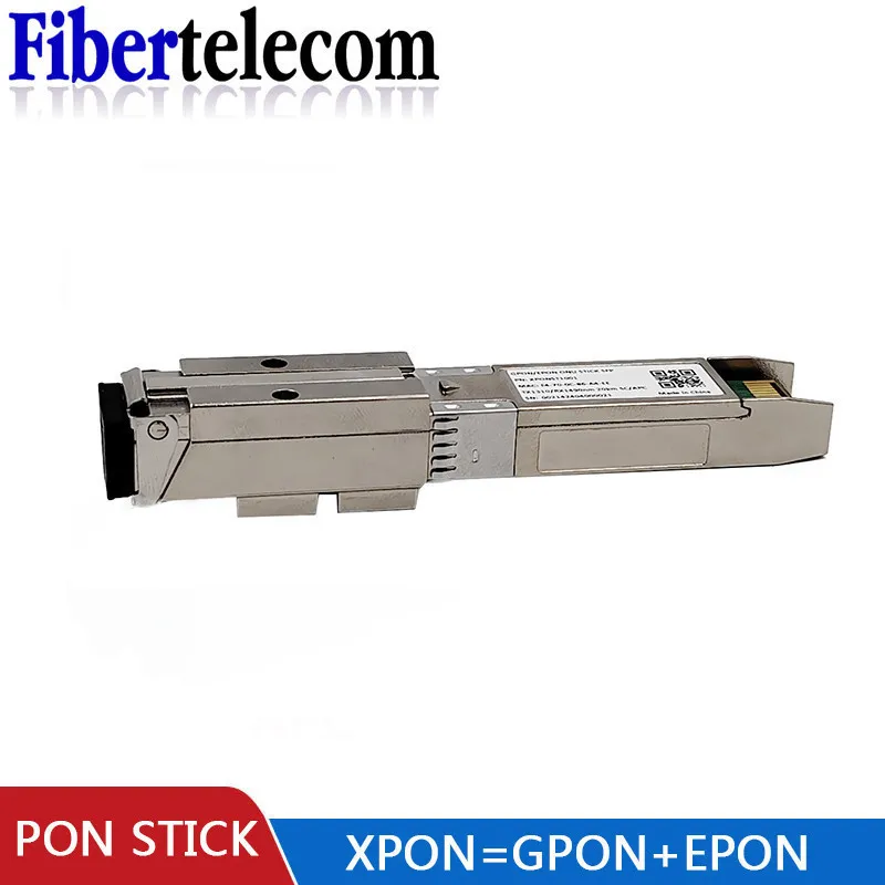 Xpon Stick ONU 1.25G/2.5G SFP Pon Stick مع MAC PPPoE IPoE HGU SC موصل 1310/1490nm 20KM OLT ONU MAC XPON=EPON/GPON