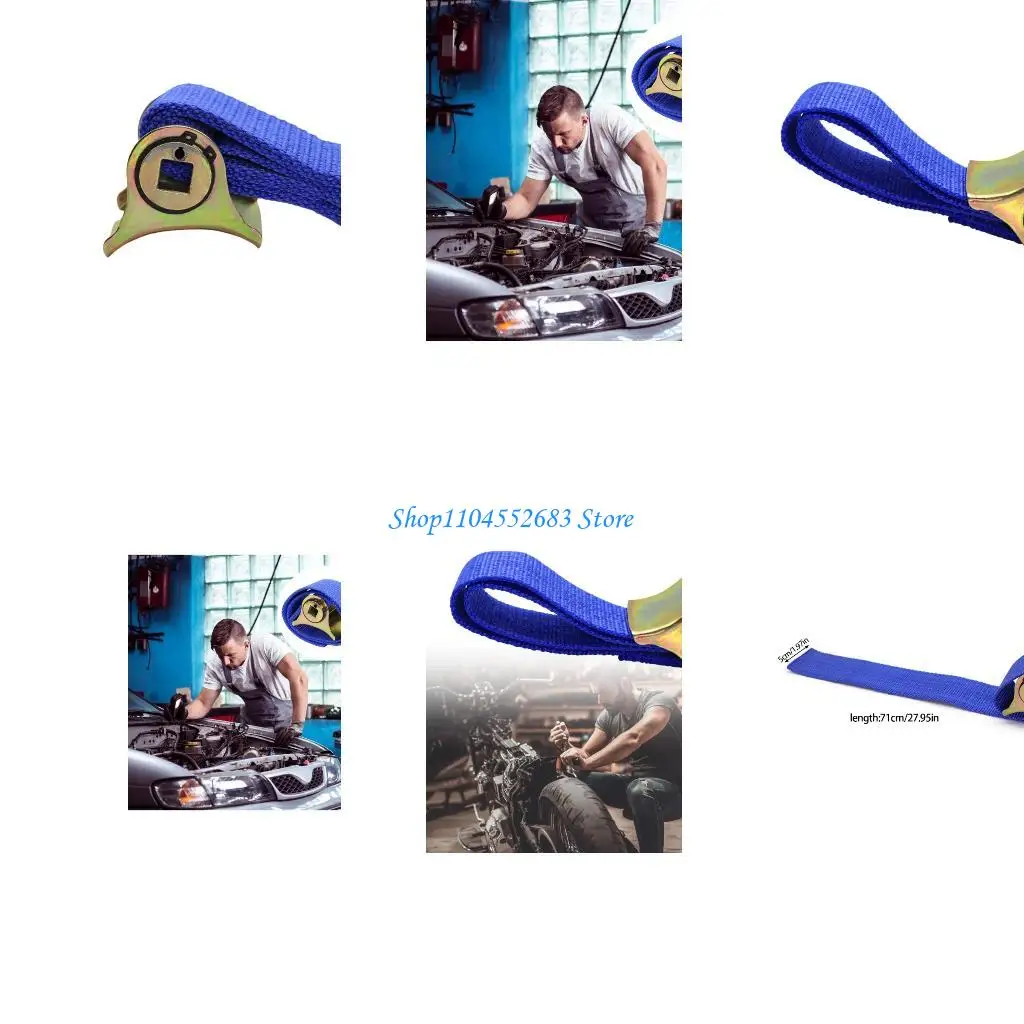 

Y6GD Ergonomic Belt Filter Wrench Adjustable for Comfortable Extended Use During Oil Filter Disassembly in Maintenance
