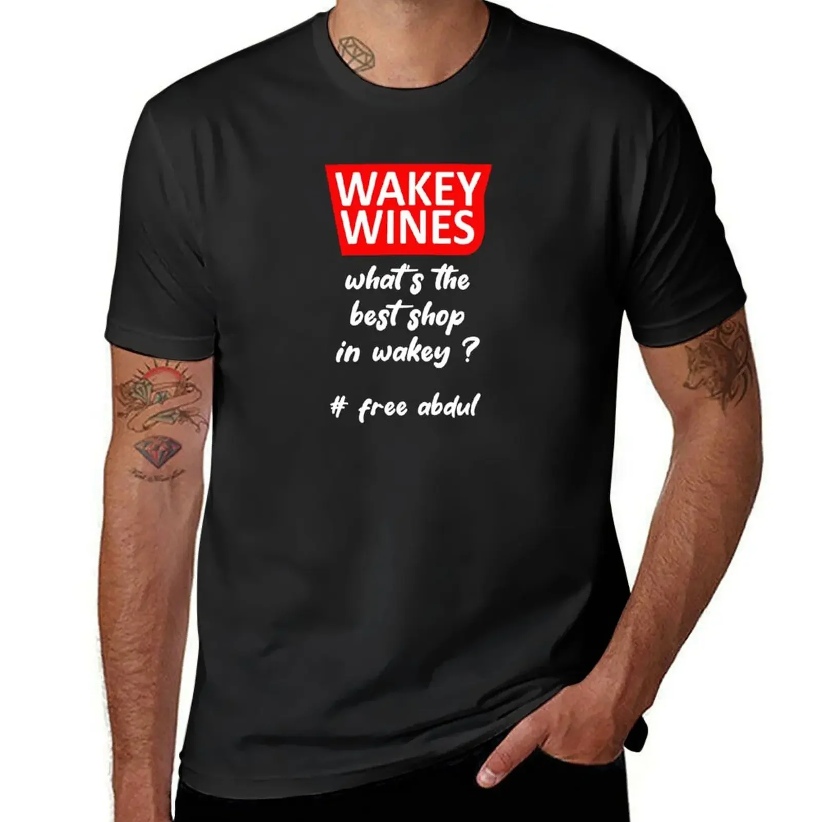 wakey wines shop T-Shirt oversizeds oversized t shirt cotton graphic tees shirts men