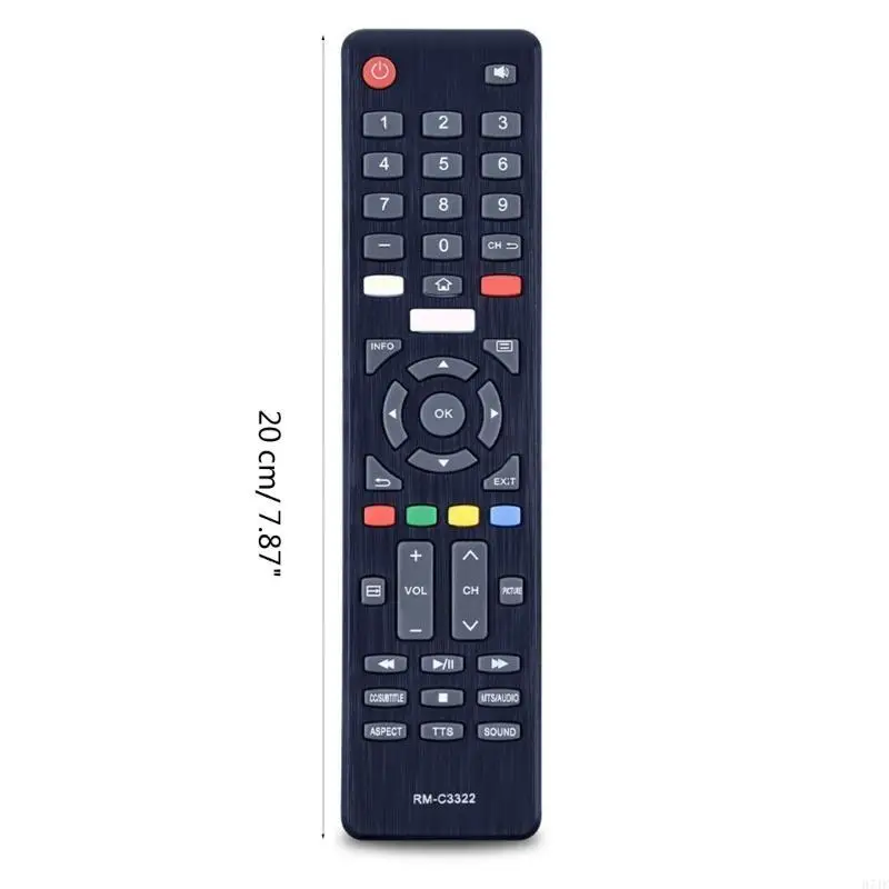 Control remoto H7JF para RMC3322 LT65MA87 LT58MA887 55MA877 No necesita programación