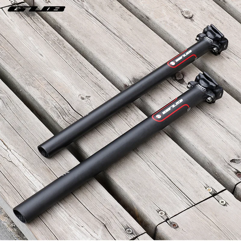 

GUB SL Bicycle Carbon Fiber Seatpost Road MTB Ultralight Seatpost/Stem Carbon Fiber Body Diameter 27.2mm/31.6mm