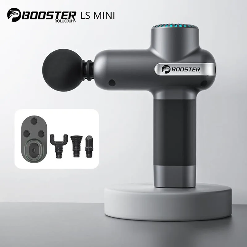 Booster - Mini pistola elettrica per massaggiatore per il collo, Fascia intelligente per il rilassamento del corpo, Fitness, sollievo dal dolore