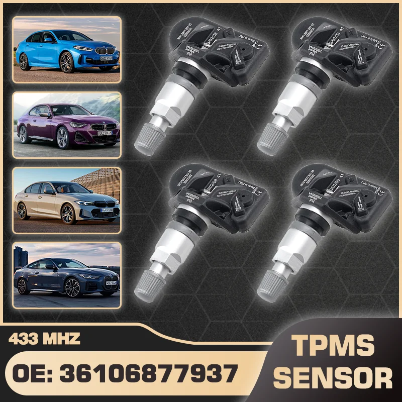 TPMS Tire Pressure Sensor For BMW 1 Series F40 BMW 2 Series G42 NB2 U06 F74 BMW 3 Series G20 BMW 4 Series G22 G26 36106877937