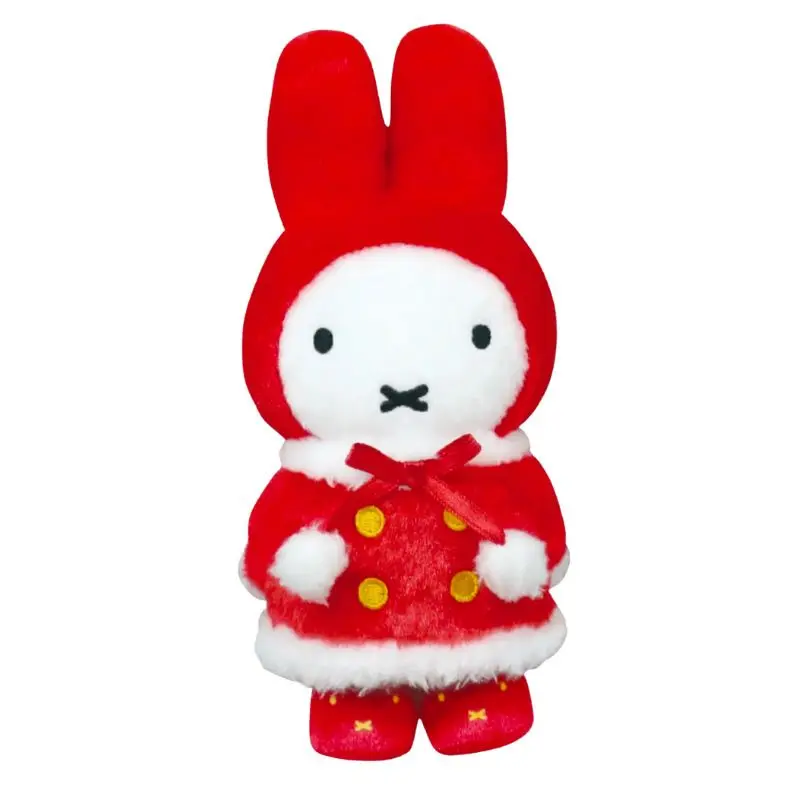 Cartoon Kawaii Miffy Plush Pendant New Year Winter Limit Gift Festive Adjust The Mood Fine Workmanship Decorate Light Embroidery