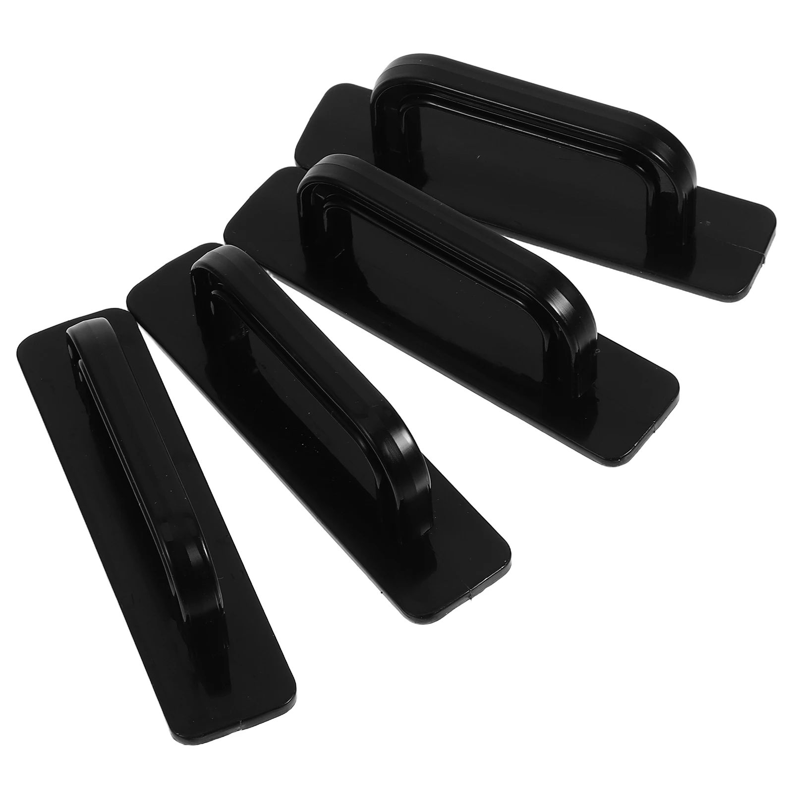 

4 pcs Self Adhesive Cabinet Handles Stick on Drawer Pulls Kitchen Cupboard Closet Door Removable Strong Adhesion Easy