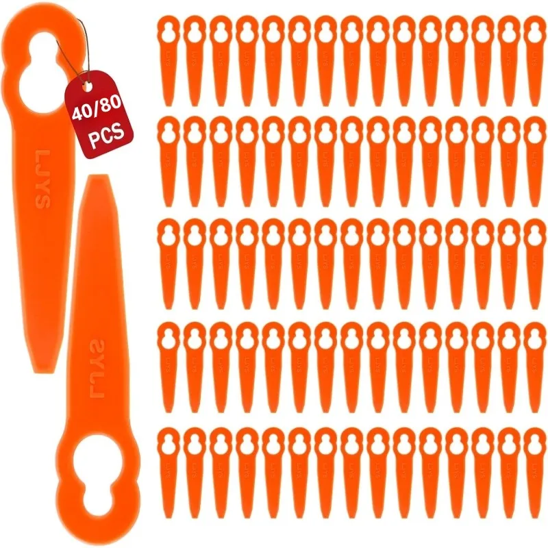 100pcs Plastic Replacement Blades Lawnmower Blades For STIHL Polycut 2-2 Polycut 3-2 Grass Trimmer FSA 45 FSA 57 FSE 52
