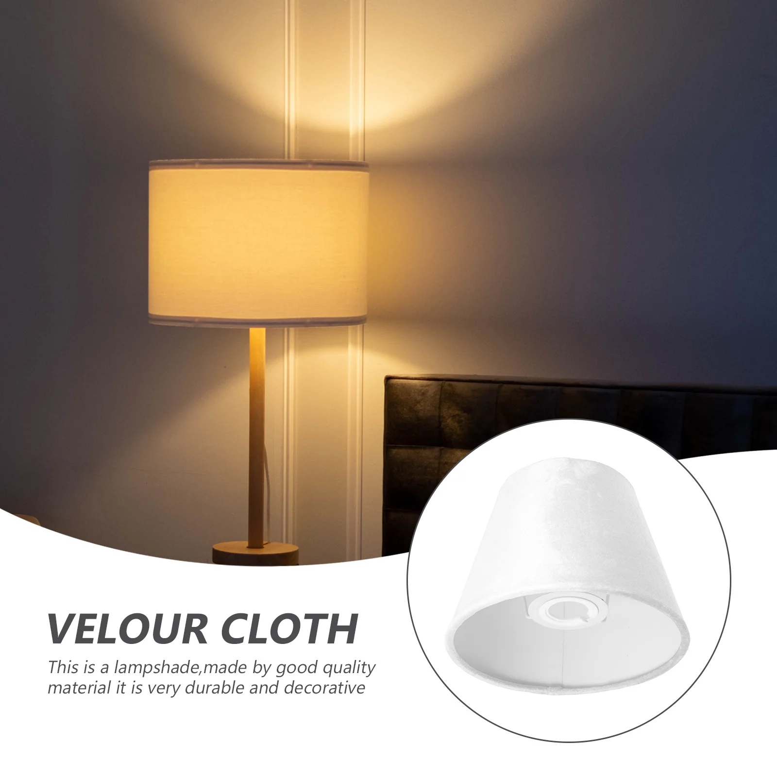 

Office Desk Decor Light Cover Decken Lampenschirm Shade Vintage Dunkelblau Lampshade