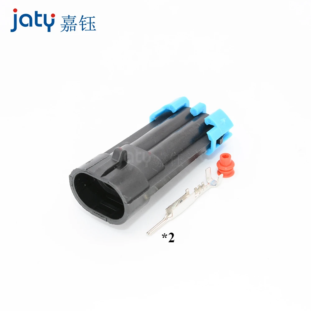 5set 2-pin DJ7024-1.5-11/21 for Automotive Temperature Sensor 12052641 Delphi Waterproof Connector 12162000