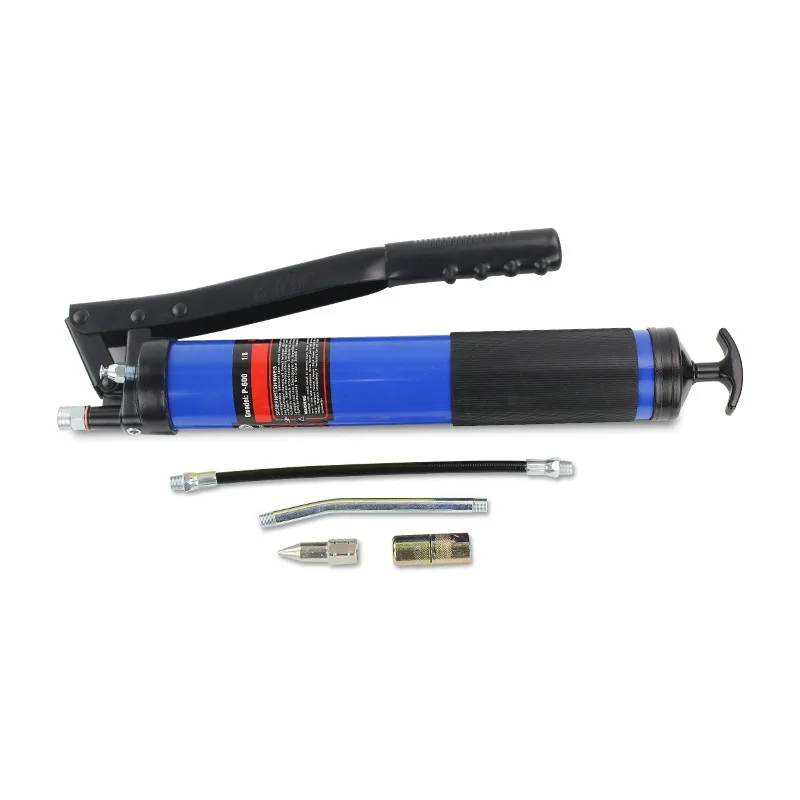 600cc Manual Double Pressure Bar Butter Gun Double Piston Oil Filling Gun Automotive Maintenance tool