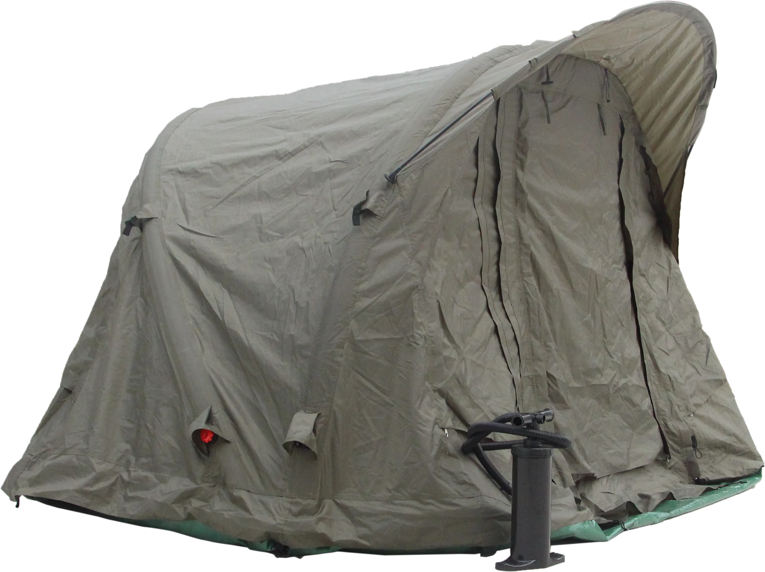 New Design 210 PU 4 season 2 people Fishing Tent Carp  Waterproof Inflatable