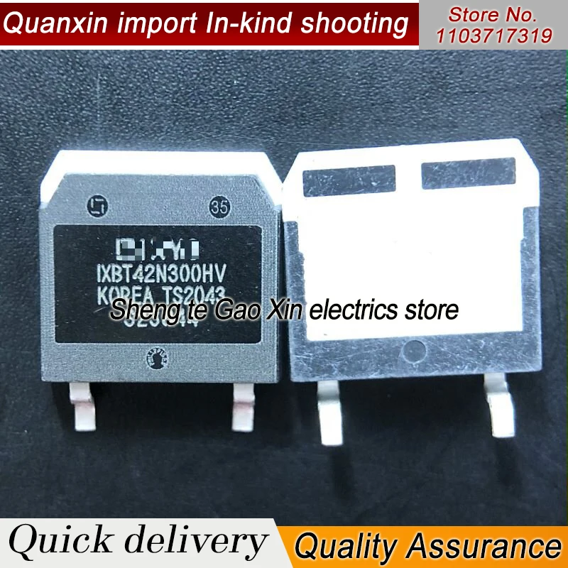 5pcs-10PCS IXBT42N300HV IGBT TO-268 3000V 42A   In Stock Imported Original Fast Shipping Quality Guarantee