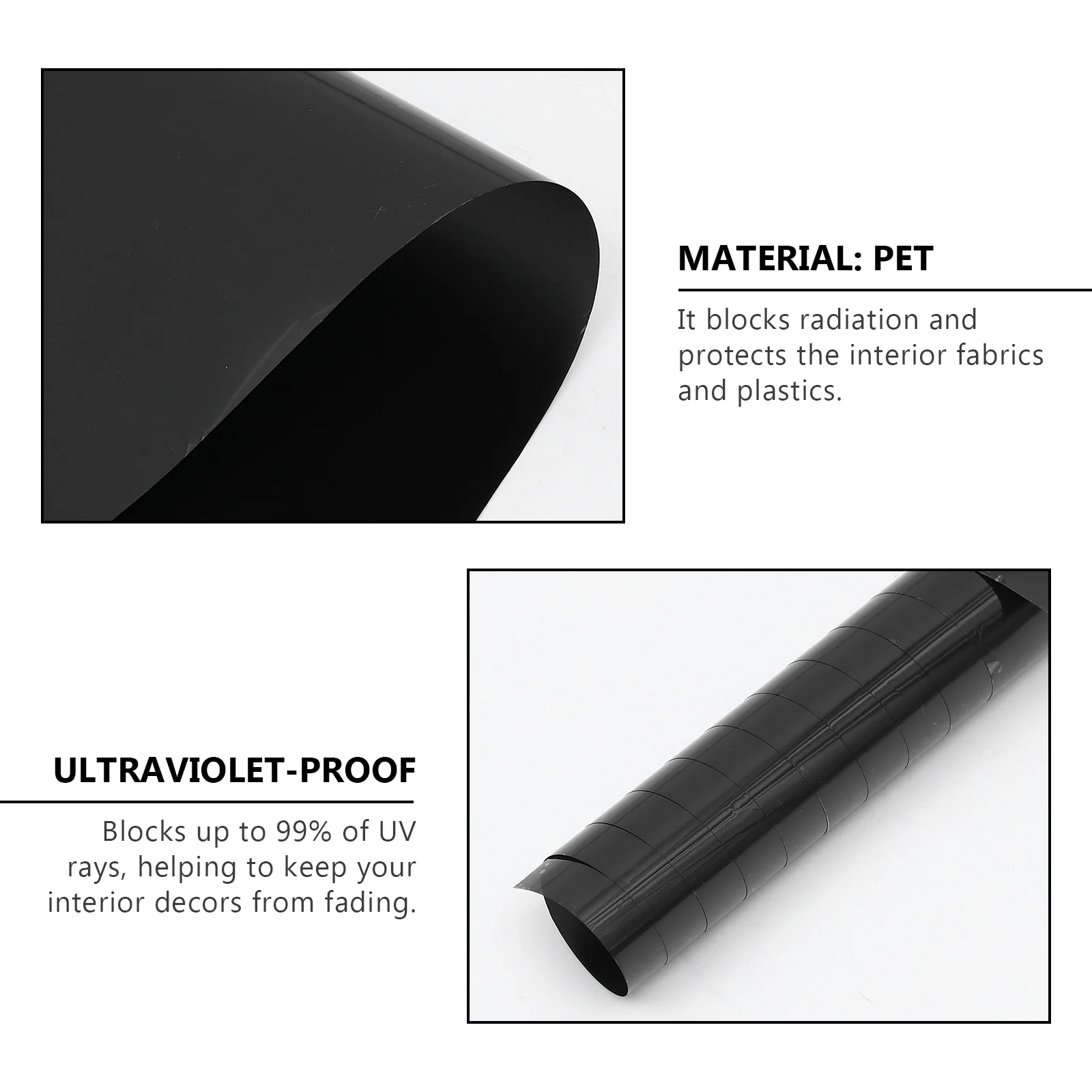 

Car Window Explosion Proof Thermal Insulation Uv Resistant Low Light Transmittance Protective Anti-Blast Tint Film