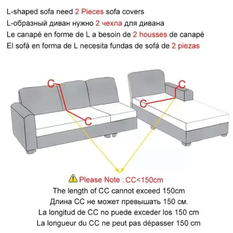 Thumbnail 3 - #21 Budget Elastic Sofa Covers for Smart Shoppers