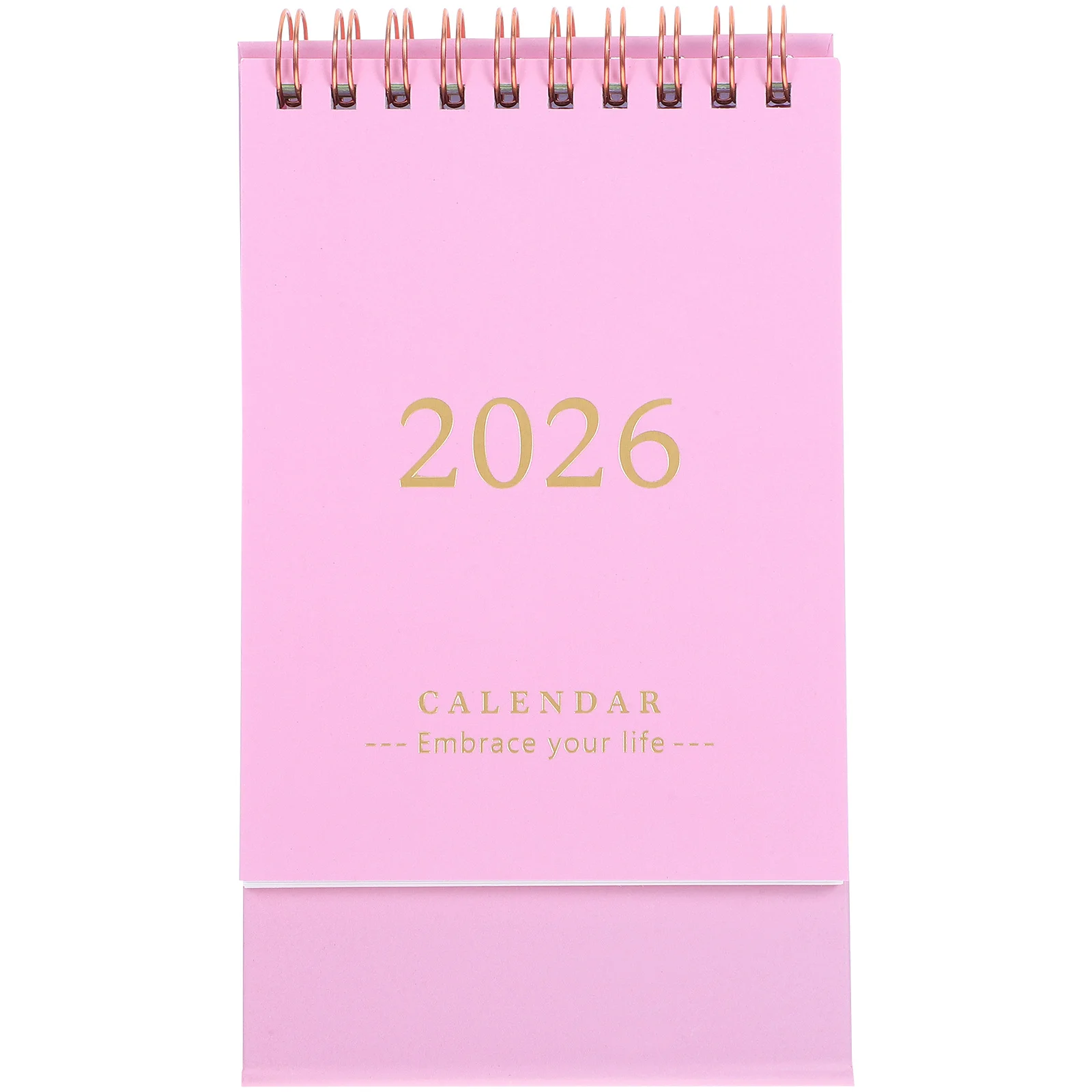 

2026 Minimalist Desk Calendar Green Compact Stand Up Planner Home Office Scheduling Monthly Desktop Thoughtful Gift