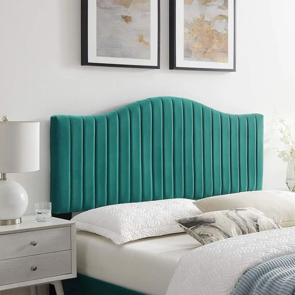 

Luxurious Velvet Twin-Size Board with Teal Finish for Elegance and Comfort
