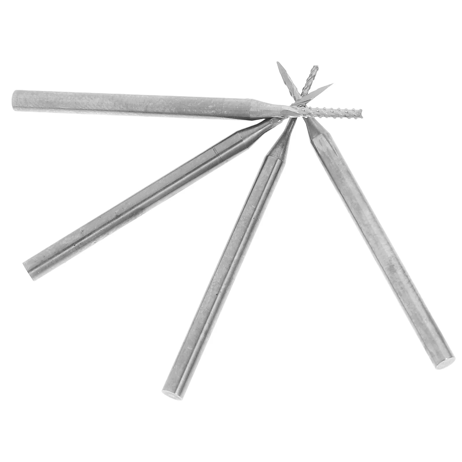 

4Pcs Tungsten Carbide Engraving Bits Set for Intricate Carving Tasks Rotary Diamond Burr Tools for Jewelry and Stone Shaping