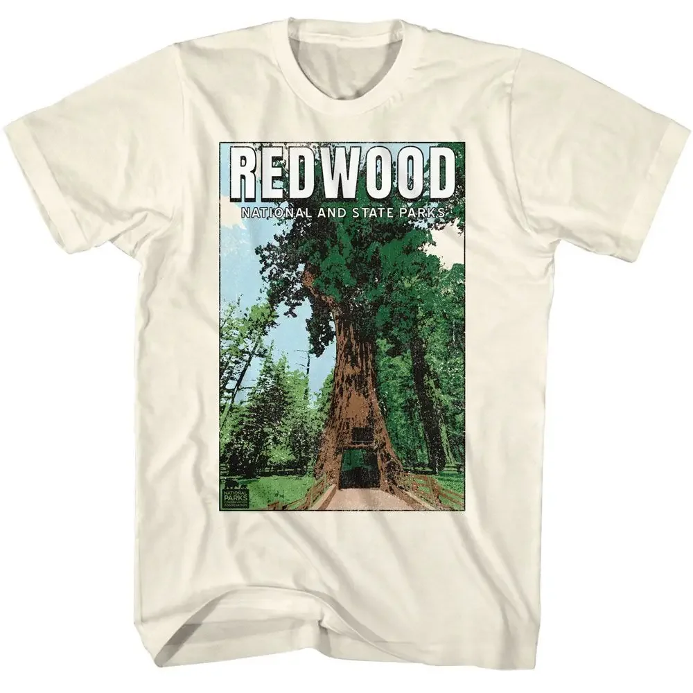 National Parks Redwood Nat And State Park Natural Brands T Shirt