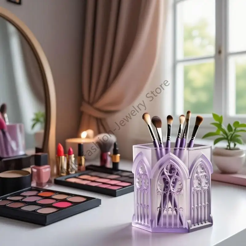Q6PF قالب سيليكون سهل demold مع تصميم النافذة لمزارع الراتنج المصنوعة يدويًا