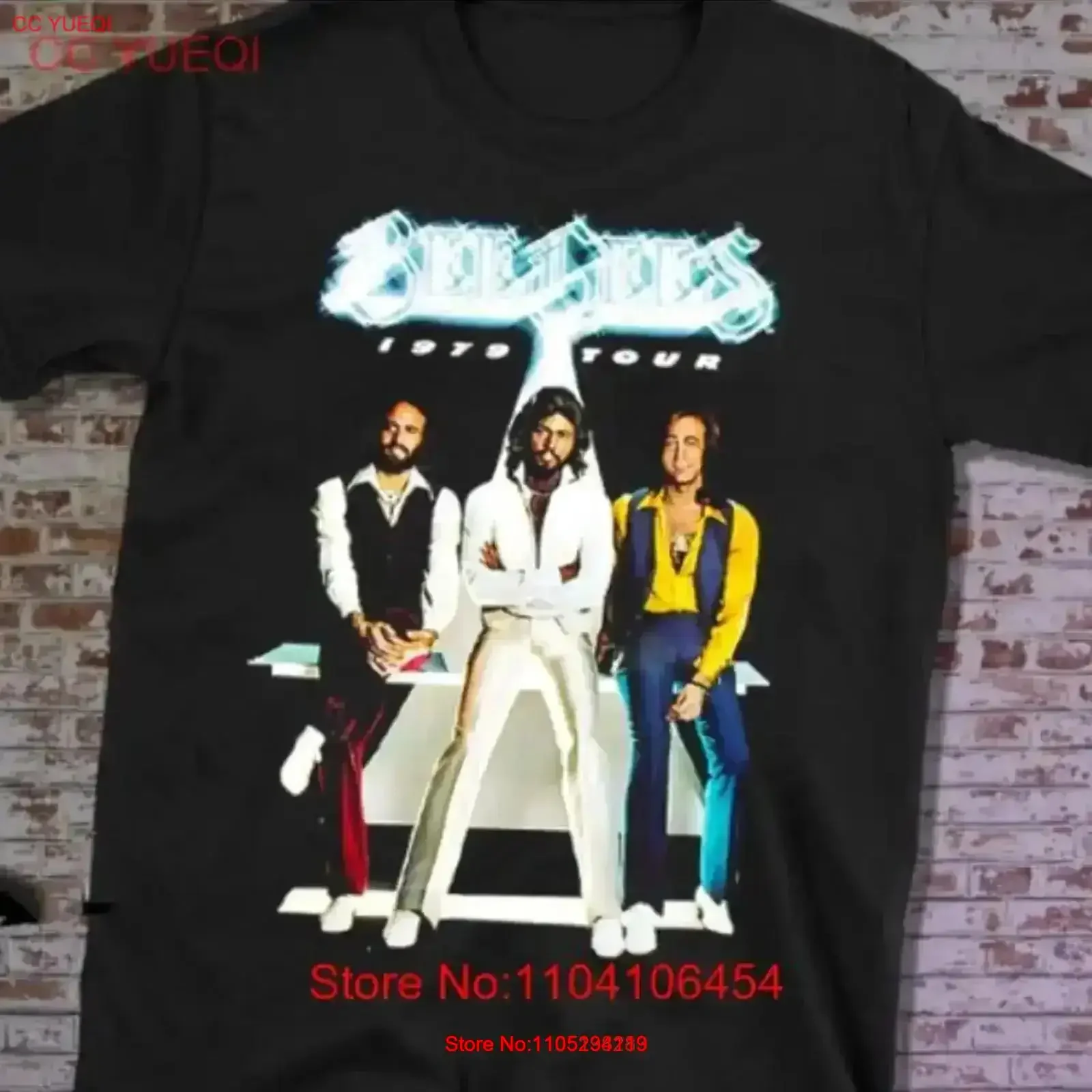 

BEE GEES T Shirt Halloween gift hot cotton unisex BEST vintage Washed Top For Everyday Wear streetwear Comfortable homme