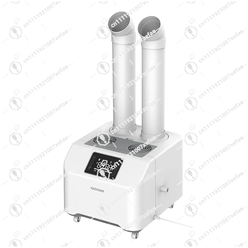 12Kg/h cold mist ultrasonic industrial humidifier with remote control hotel stainless steel atomizer large air volume fog maker