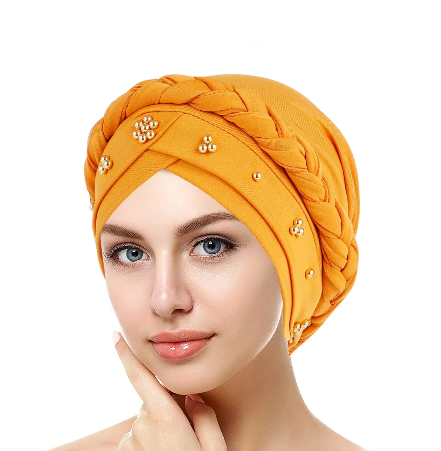 Muslim Turban Scarf for Women Islamic Inner Hijab Turban Cap Headwear Arab Wrap Head Scarf Hair Accessories