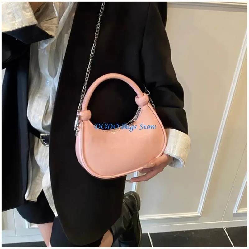 

E8FB 2025 Trendy Purse PU Handbag Shoulder Crossbody Bag For Women Evening