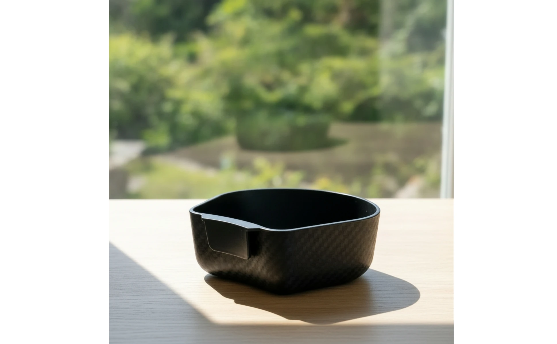 Hanging Bowl with Tab Smooth-Interior Fishing Container Sturdy Portable for Anglers