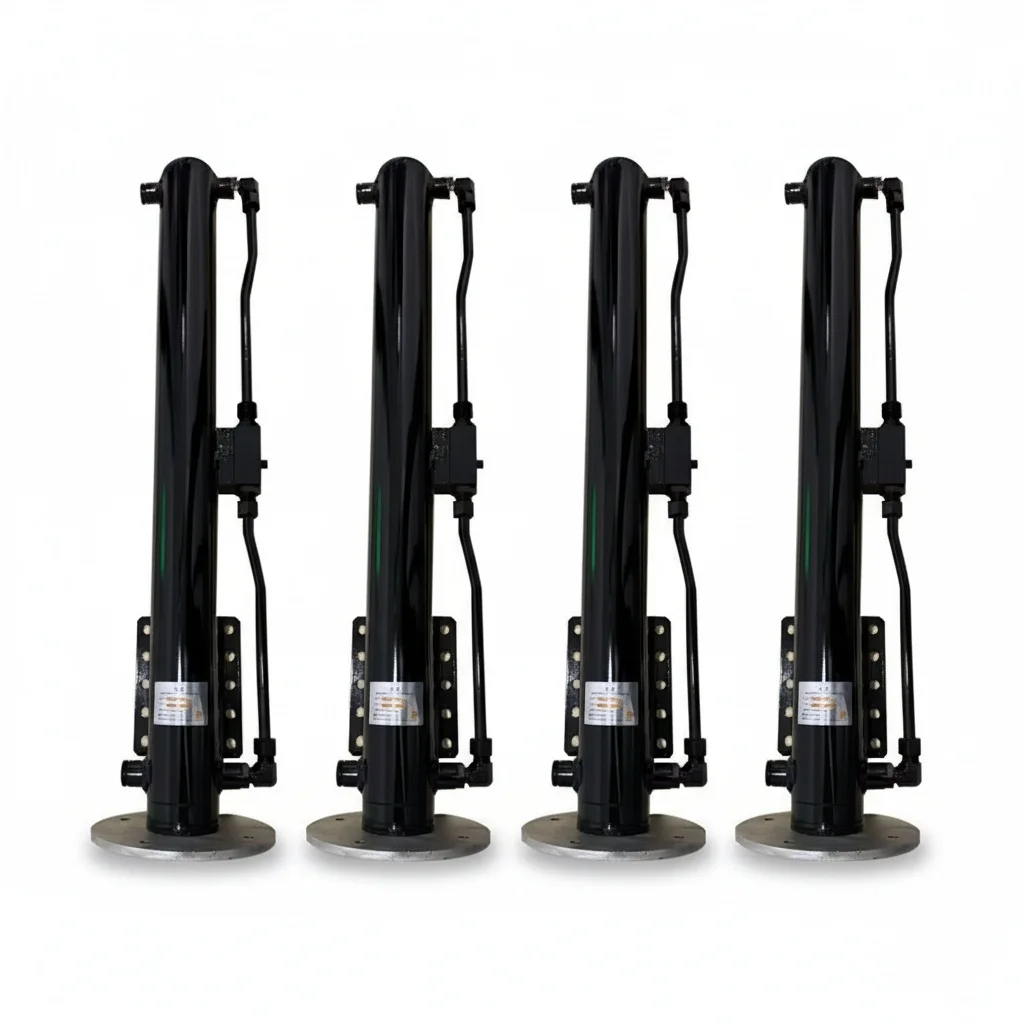Hydraulic Stabilization Outriggers, 3-20T Steel Telescopic Hydraulic Cylinder, RV Leveling System for Fiat Ducato