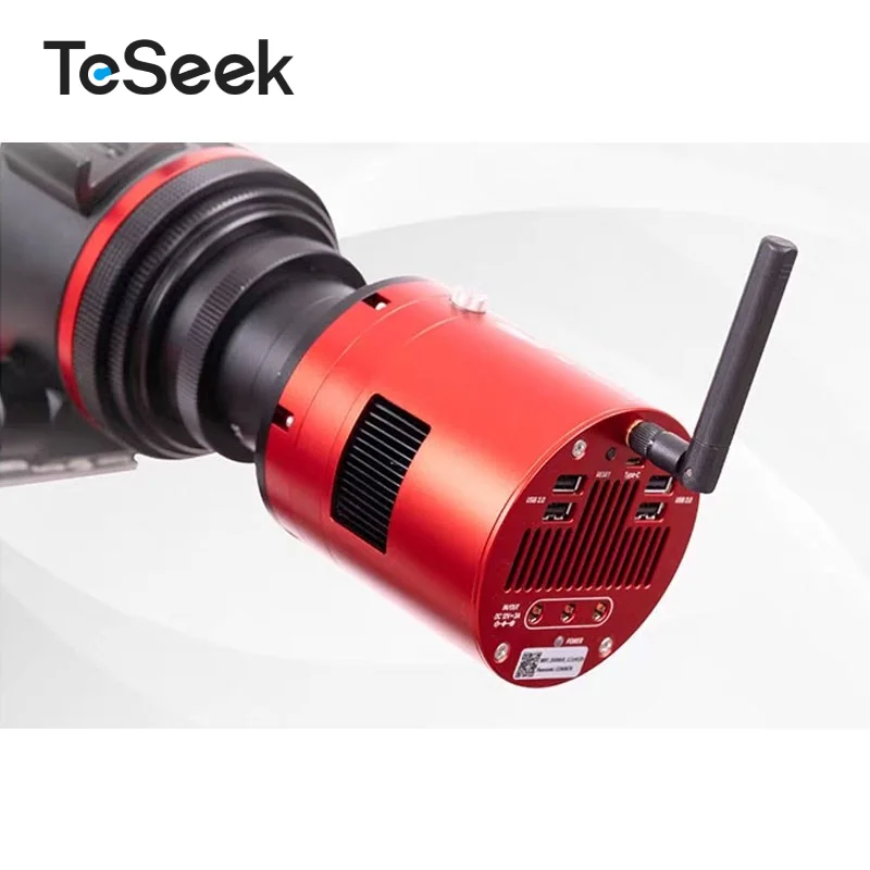 

Teseek ZWO ASI2600MM Air Mono Astronomical Cooling Guide Camera Wireless Smart Camera Support Cellphone Control