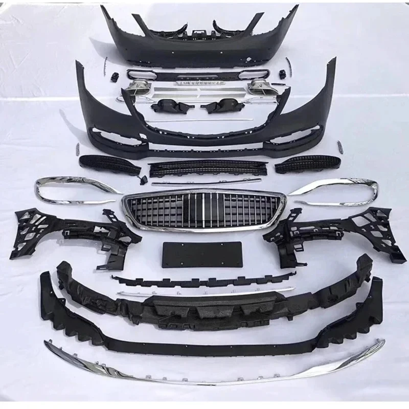 High Quality Whole Body Kit Front & Rear Bumper Seri S - Upgr To With Grille 6